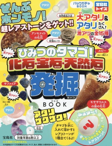 ひみつのタマゴ！化石・宝石・天然石発掘B|宝島社|9784299073532|文苑